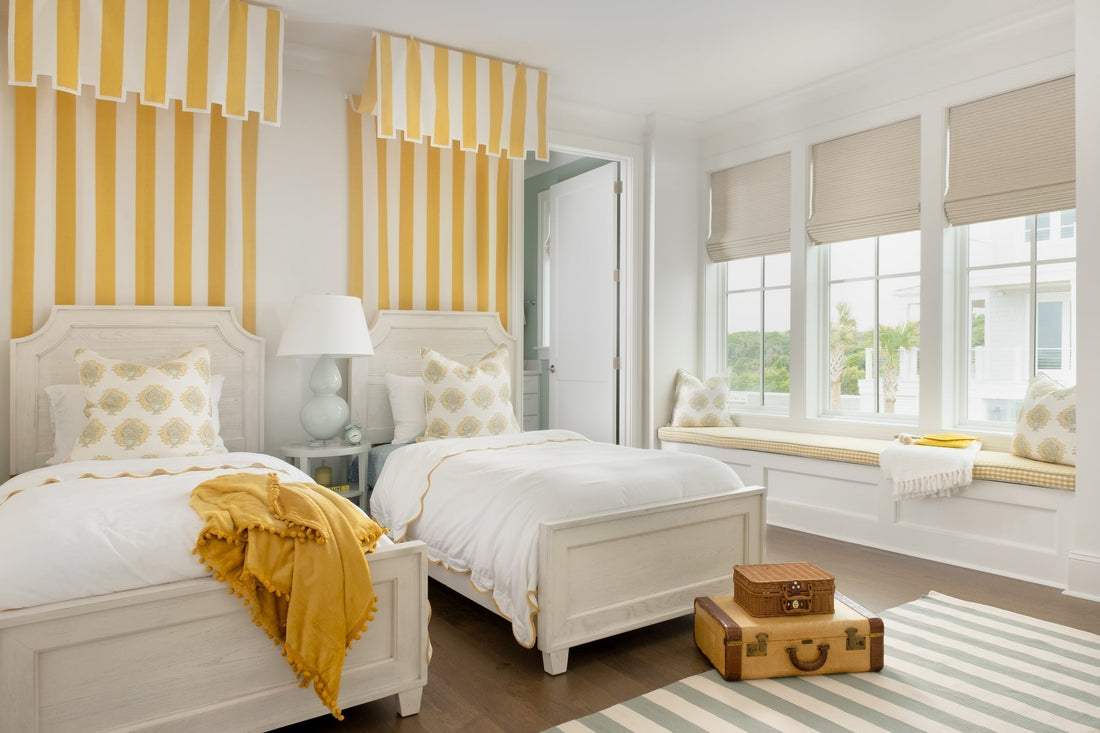 How One Celadon Lamp Carried This Coastal Bedroom’s Inspiration Through