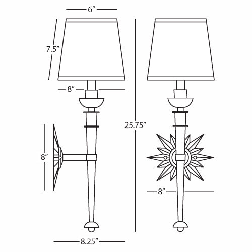 Product Dimension Image