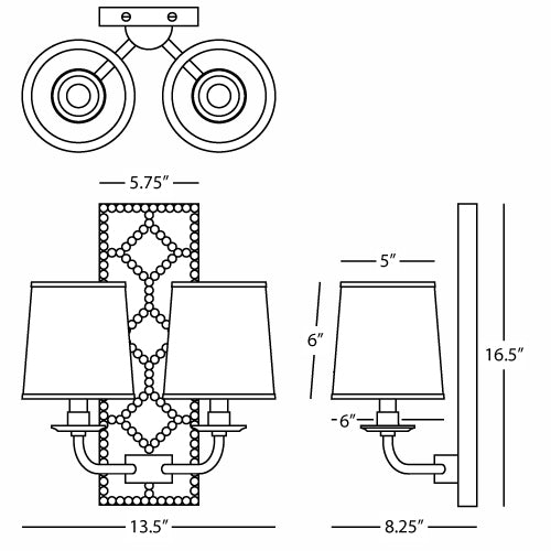 Williamsburg Lightfoot Wall Sconce