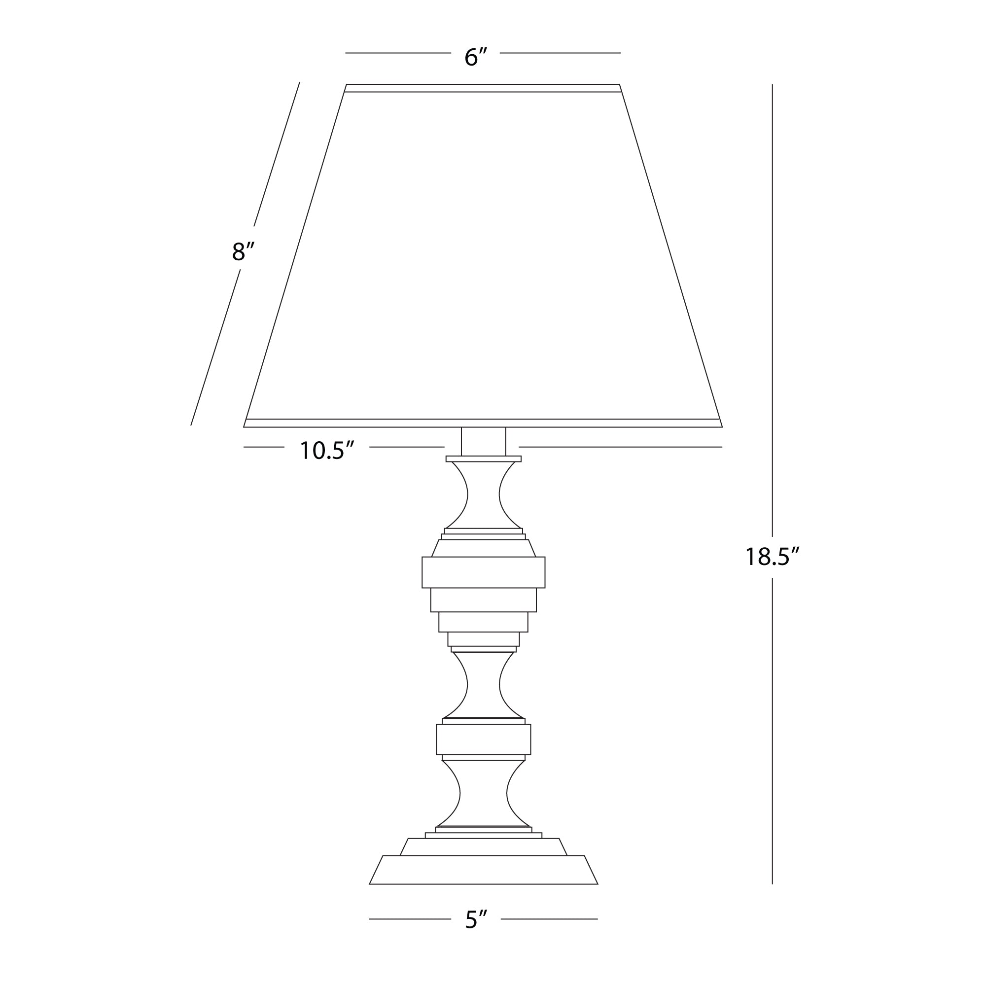 Product Dimension Image