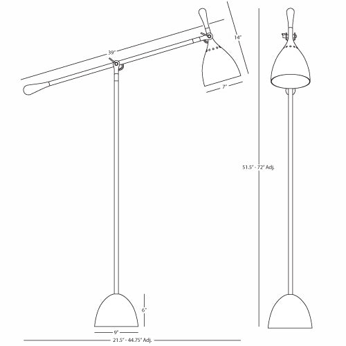 Ledger Floor Lamp