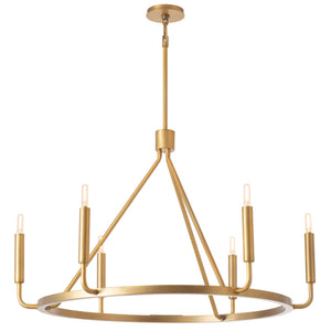Mavisten Edition Carbonia 37.5" Round Chandelier