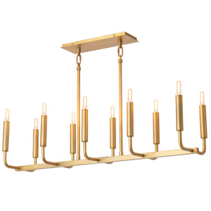 Mavisten Edition Carbonia 42" Linear Chandelier