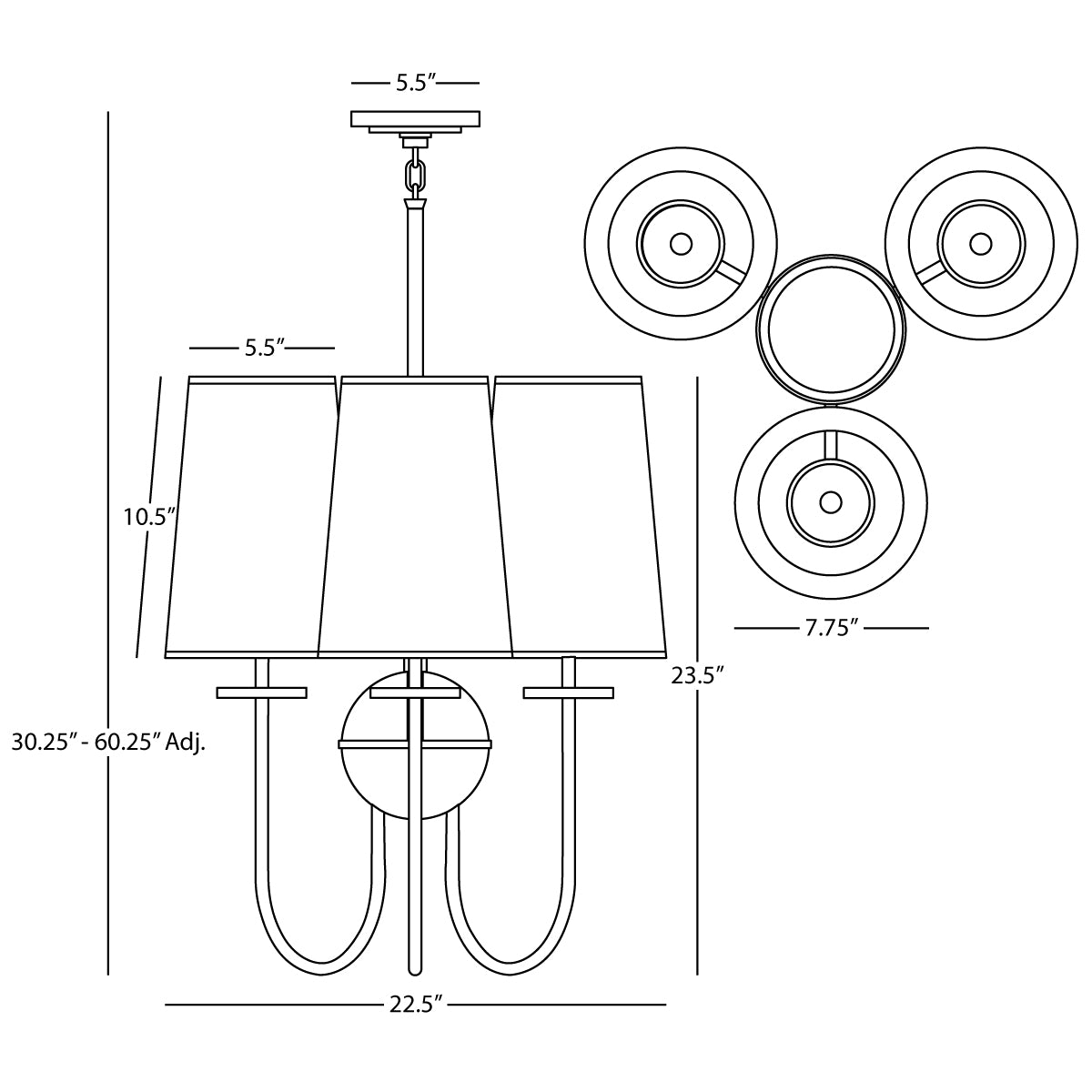 Fineas Chandelier