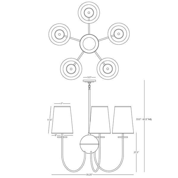 Fineas Chandelier