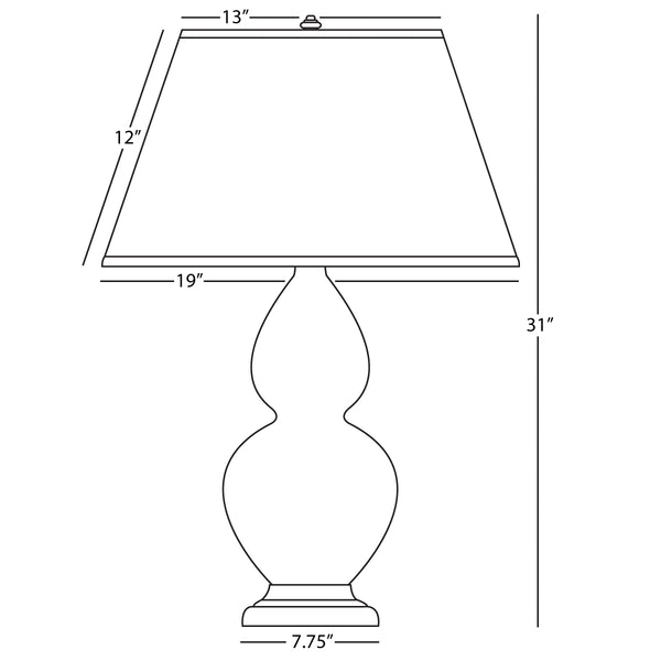 Double Gourd Table Lamp