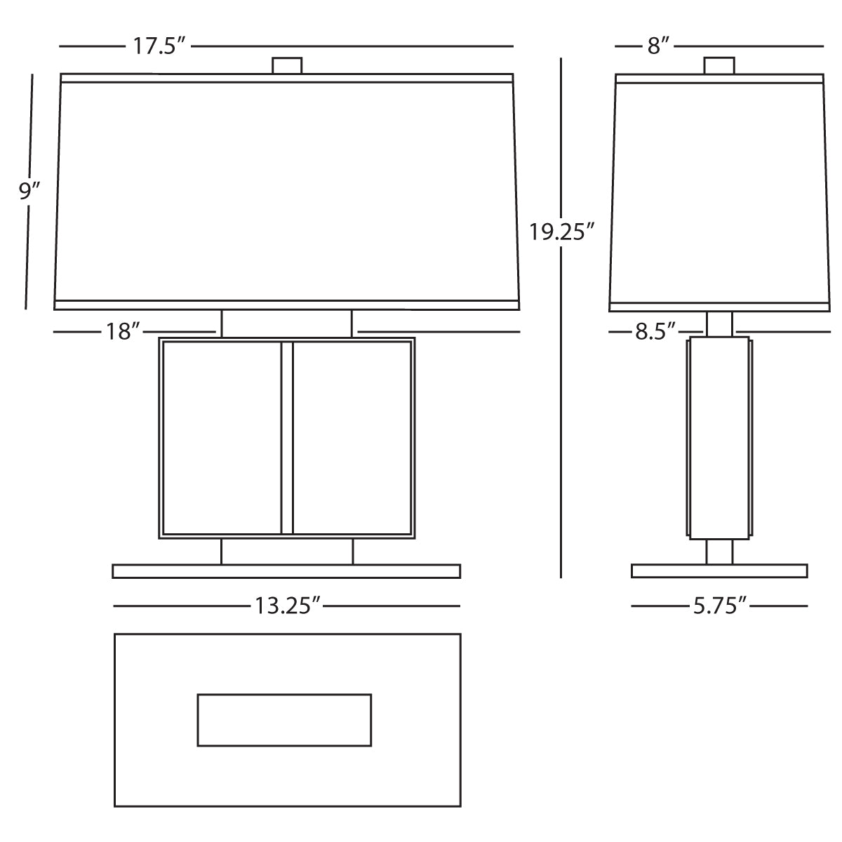 Product Dimension Image