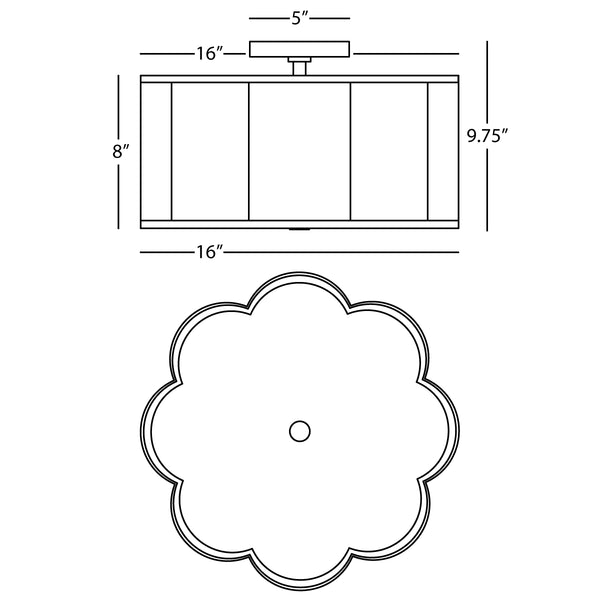 Axis Flushmount