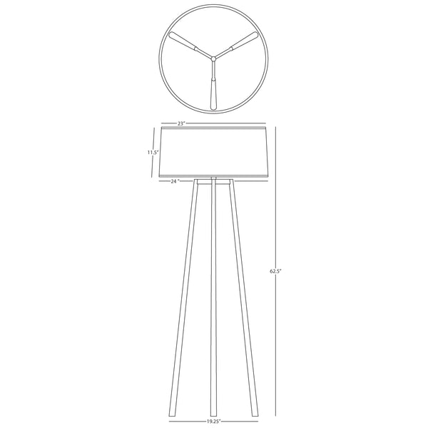 Rico Espinet Shinto Floor Lamp