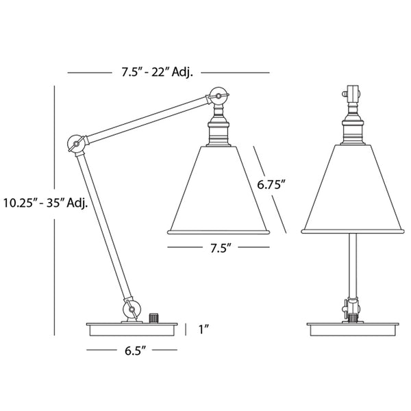 Alloy Table Lamp