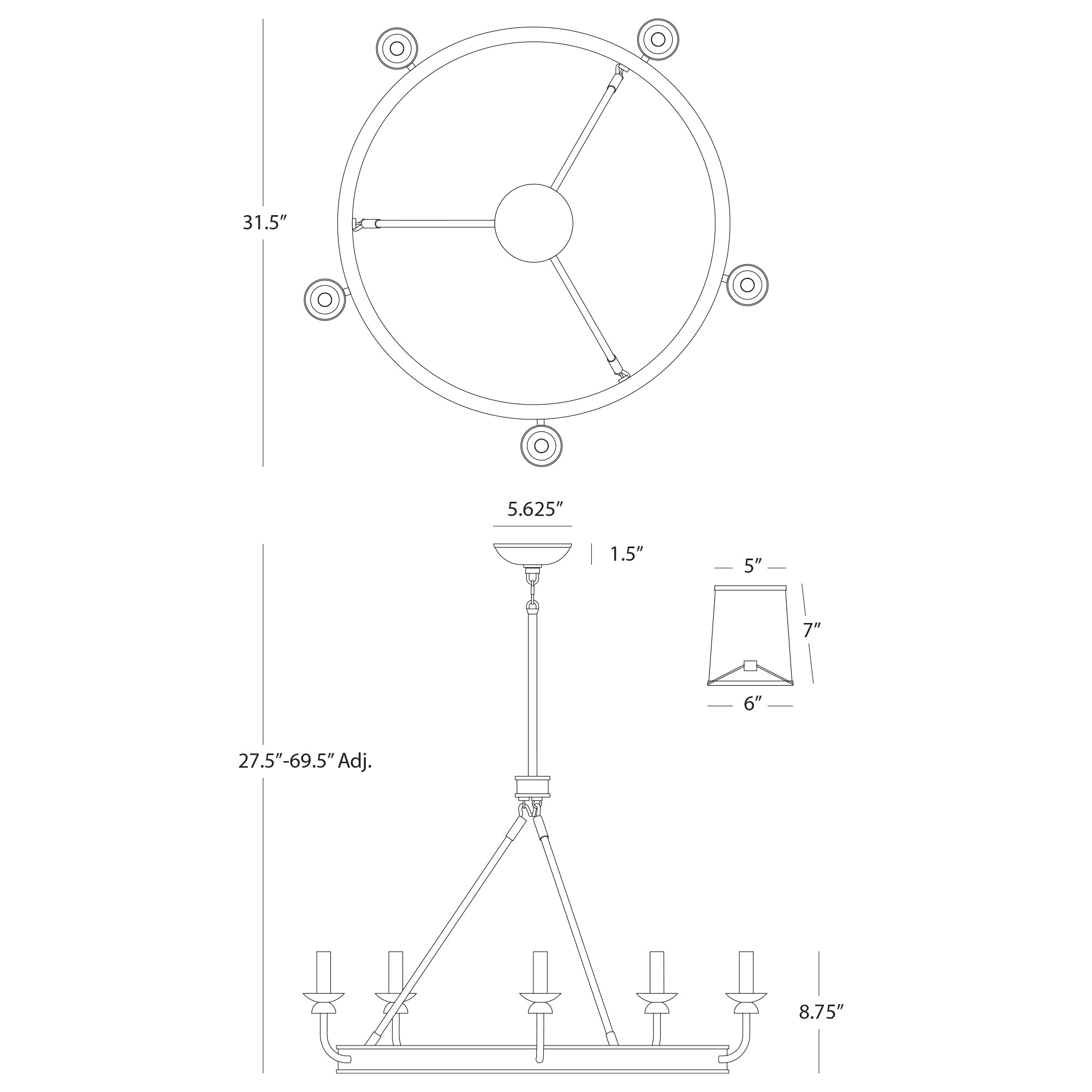 Product Dimension Image