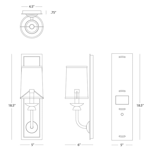 William Wall Sconce