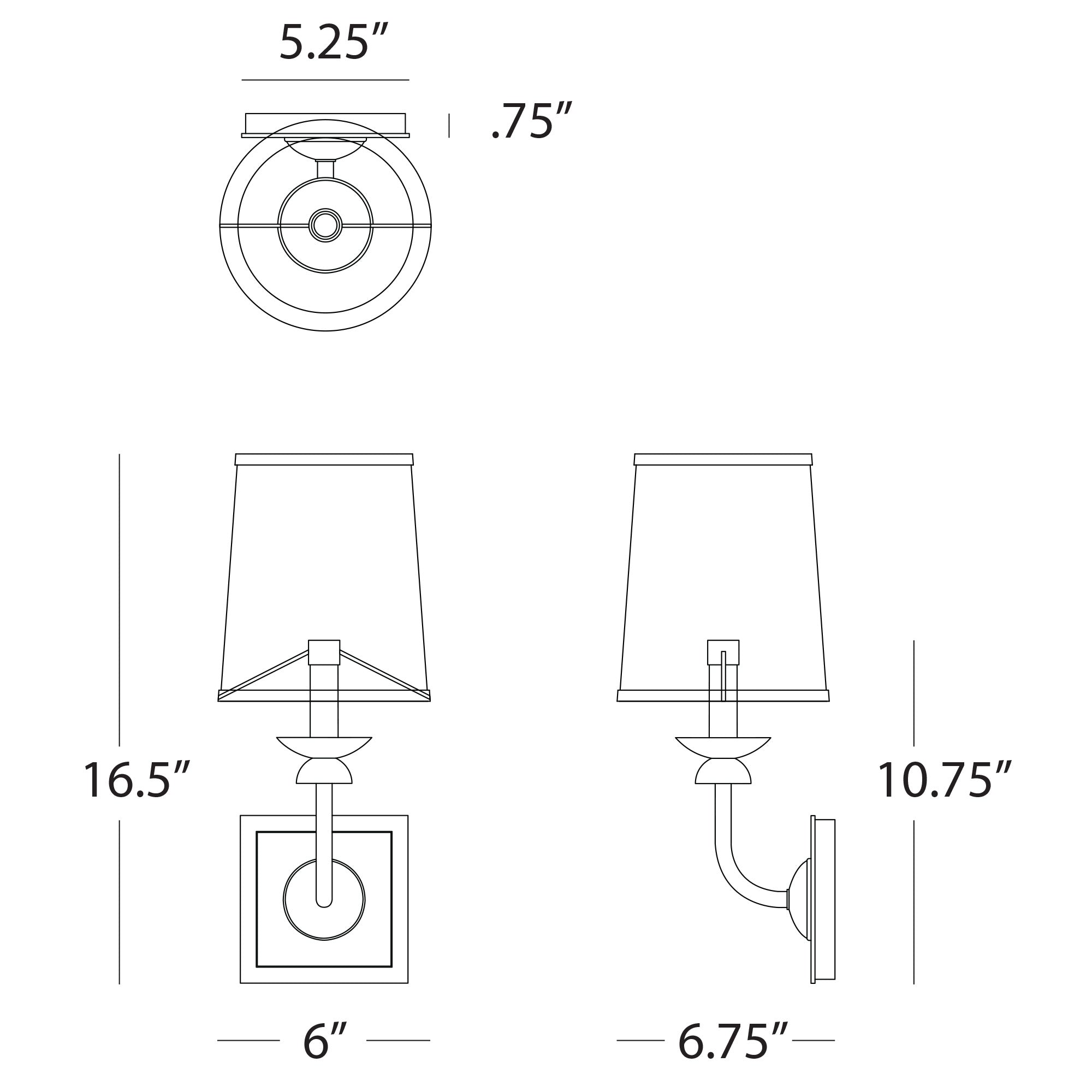 William Wall Sconce