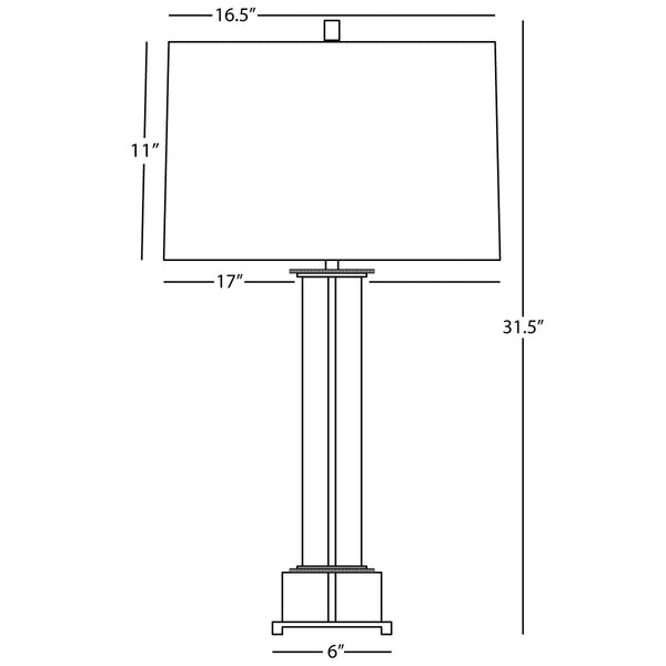Williamsburg Finnie Table Lamp