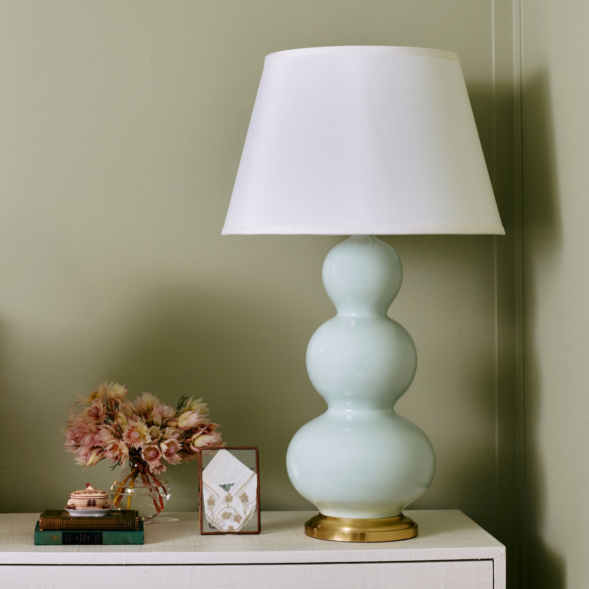 Triple Gourd Table Lamp