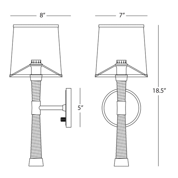Hatteras Wall Sconce
