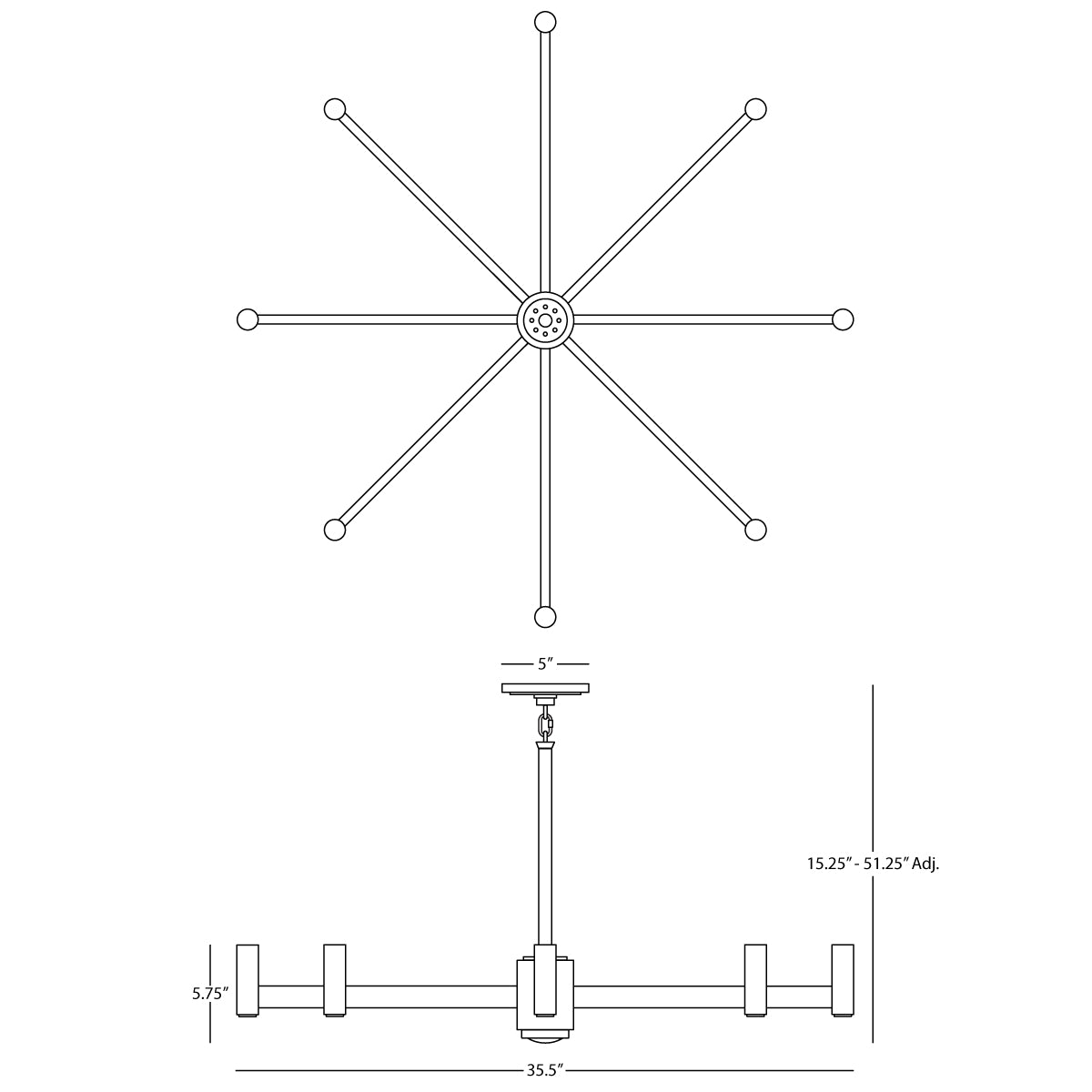 Delany Chandelier