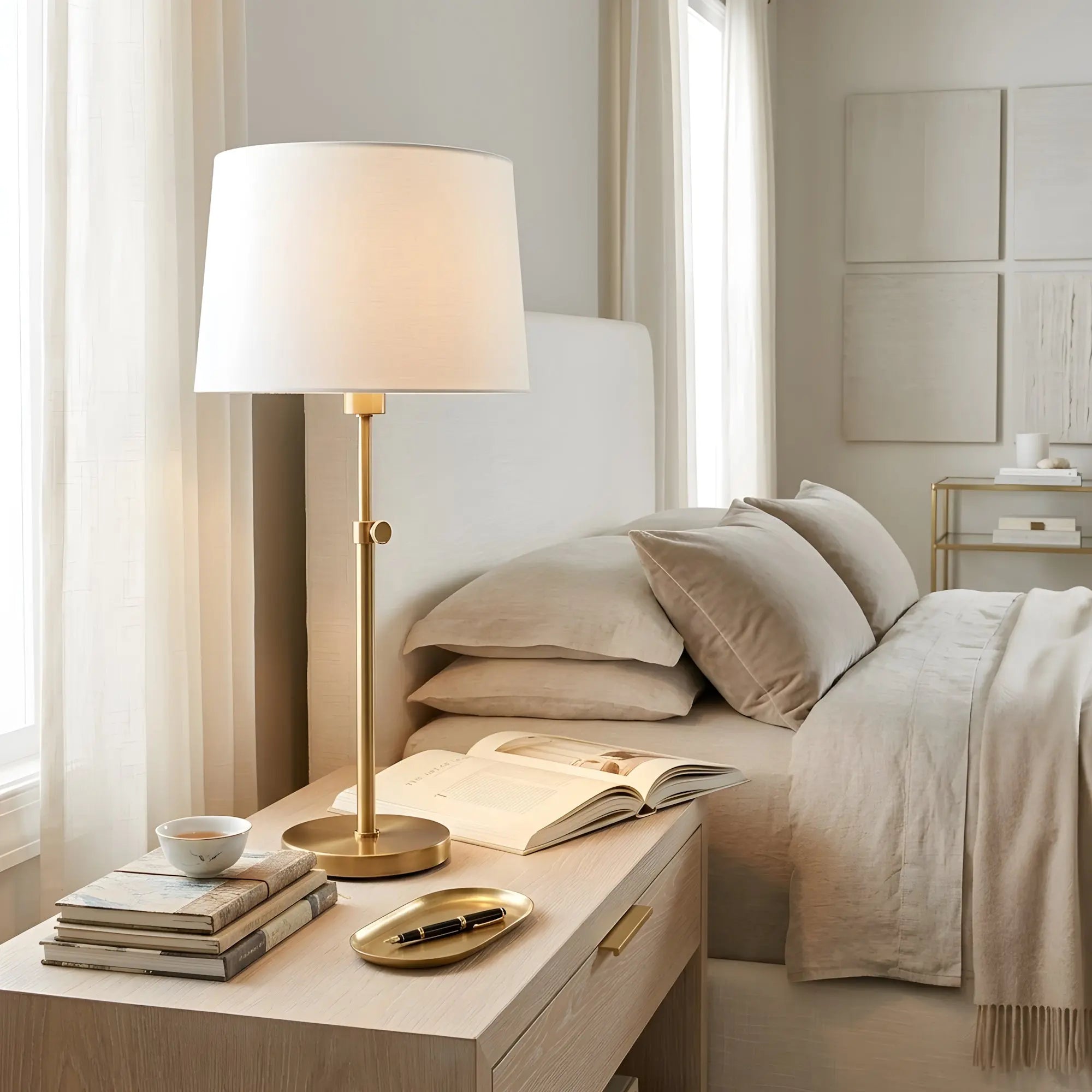 Koleman Adjustable Table Lamp robert-abbey-lighting Table Lamp