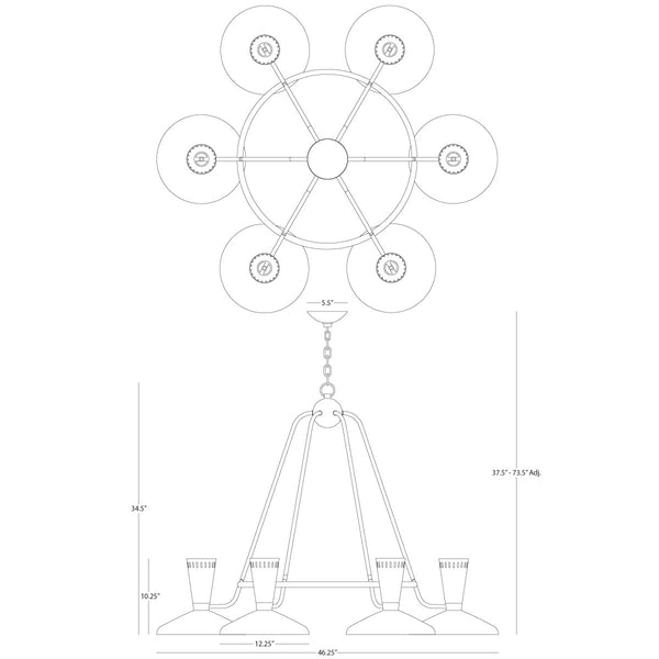 Vortex Chandelier