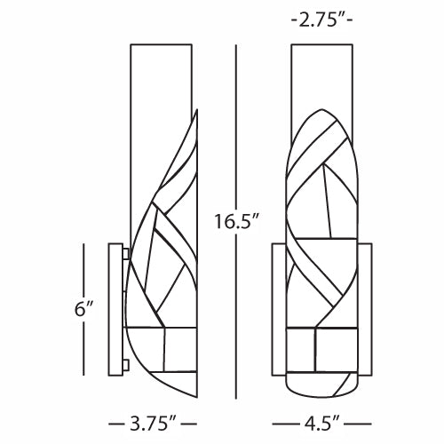 Michael Berman Brut Wall Sconce