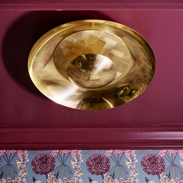 Michael Berman Brut Flushmount