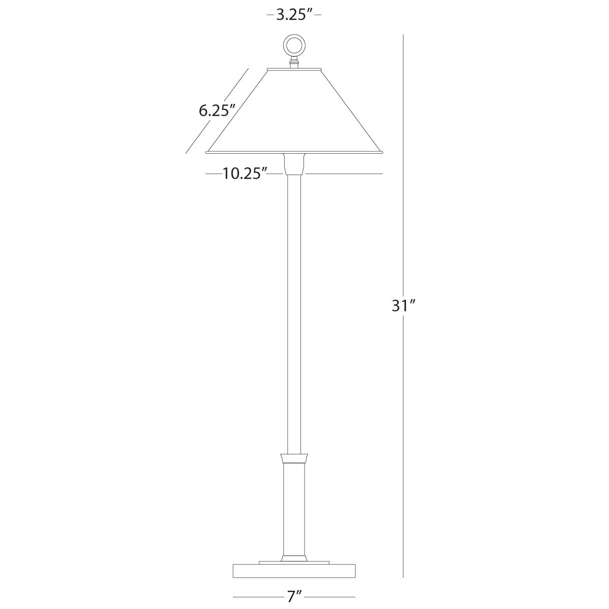 Product Dimension Image