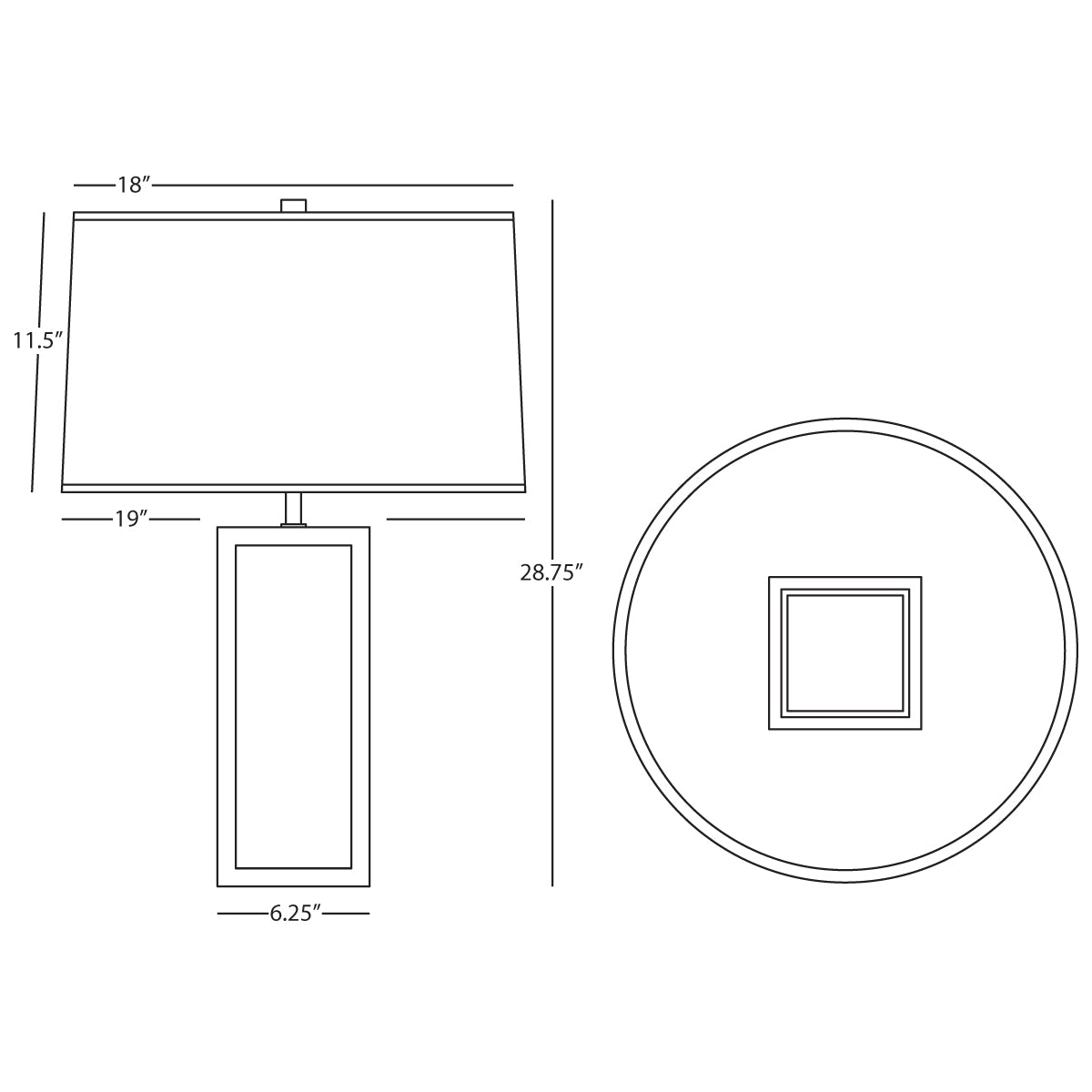 Product Dimension Image