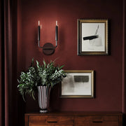 Mavisten Edition Carbonia Double Light Wall Sconce robert-abbey-lighting Wall Sconce