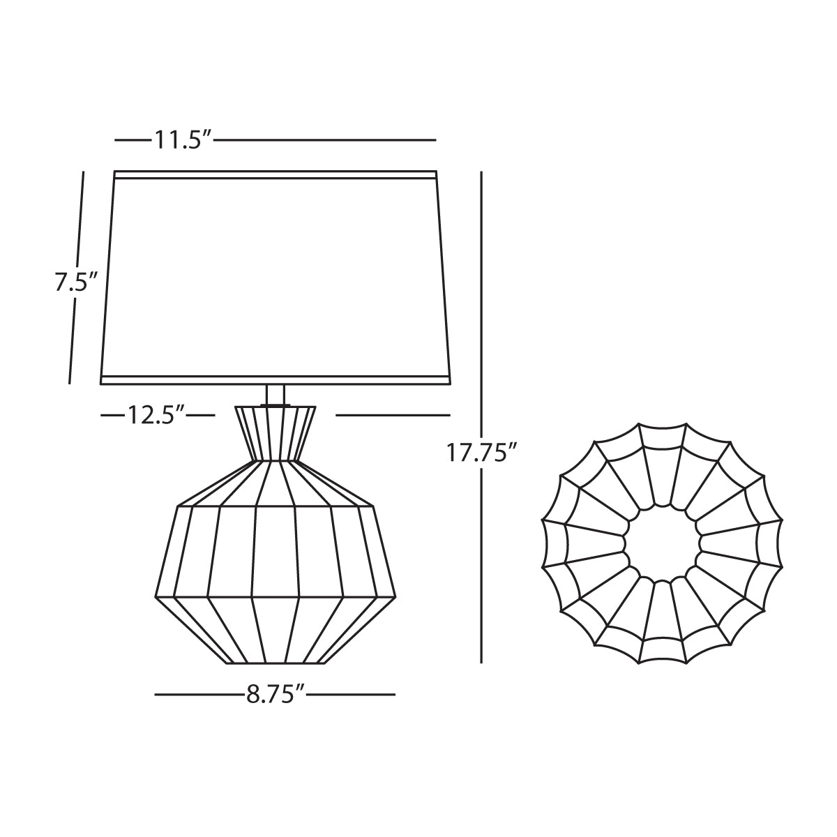 Product Dimension Image
