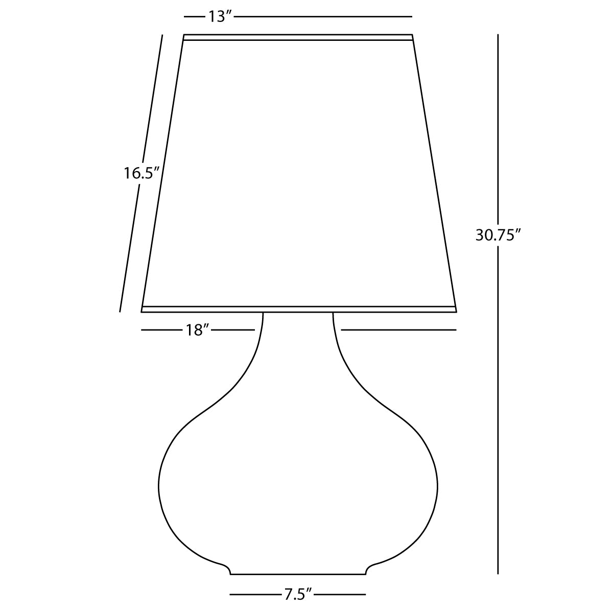 June Table Lamp