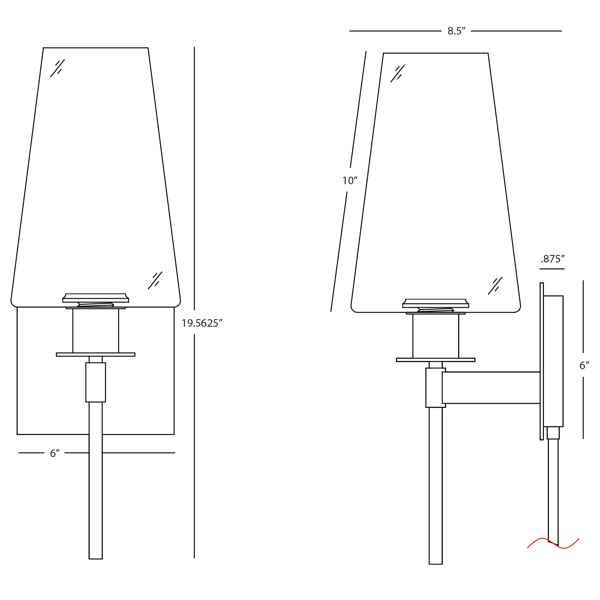 Product Dimension Image