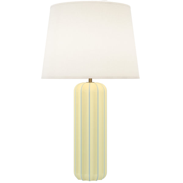 Victoria Striped Ceramic Table Lamp