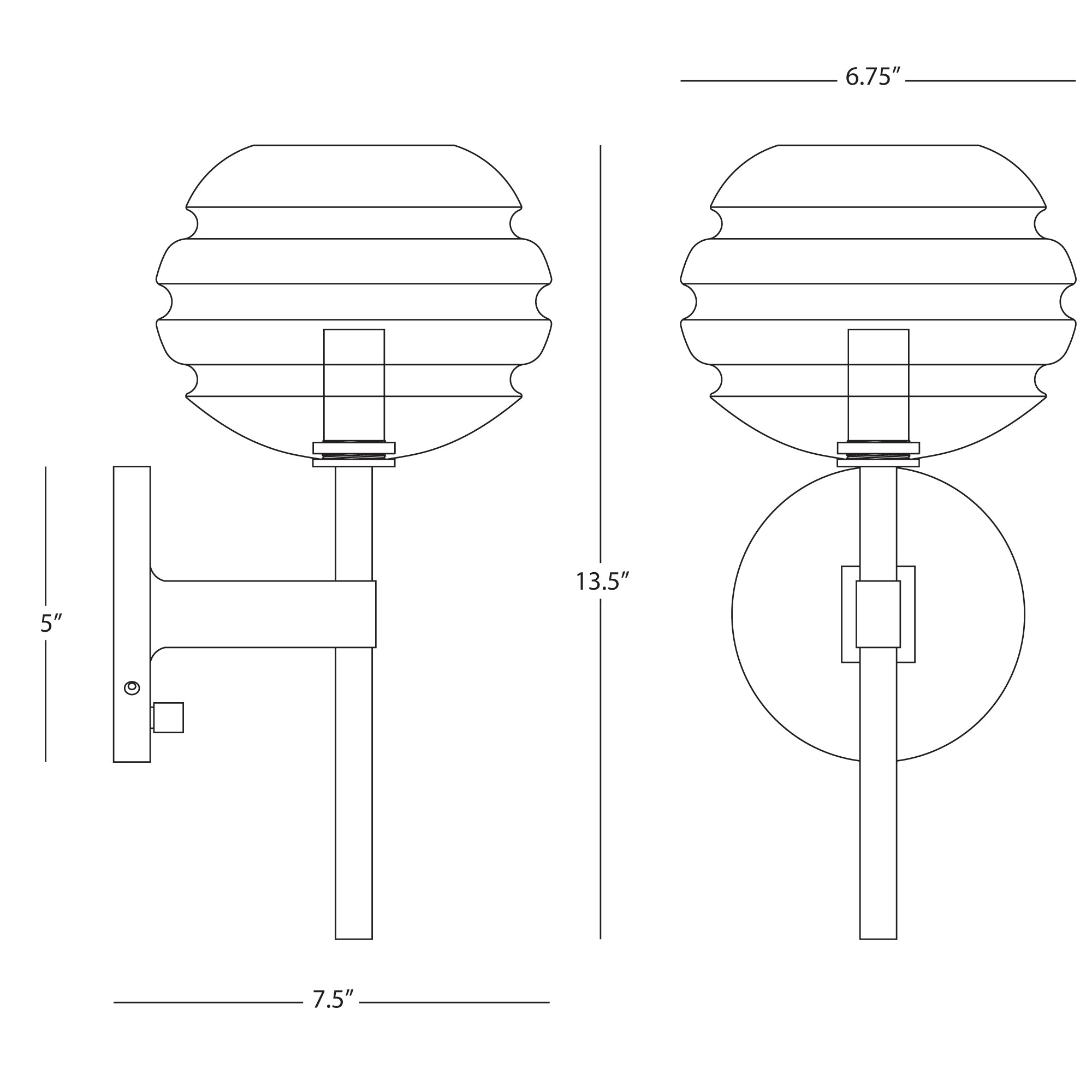 Product Dimension Image