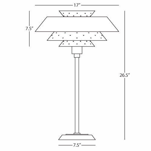 Pierce Table Lamp