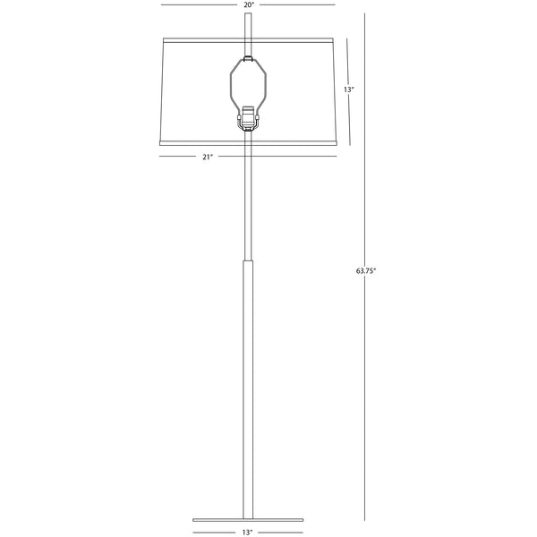 Novara Floor Lamp dimensions