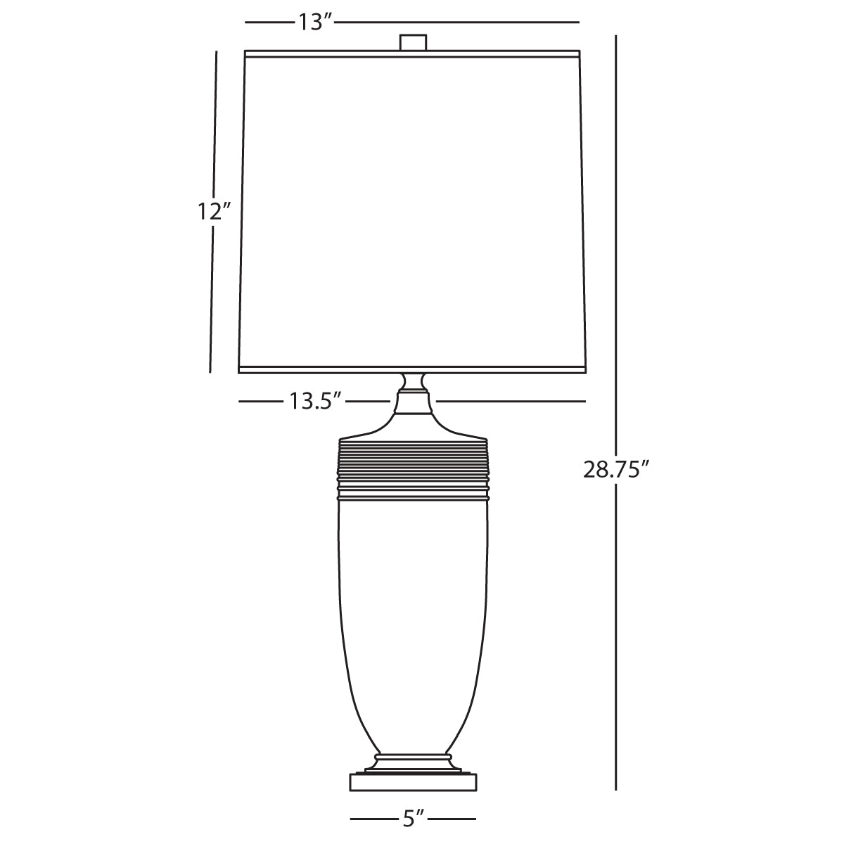 Michael Berman Hadrian Table Lamp