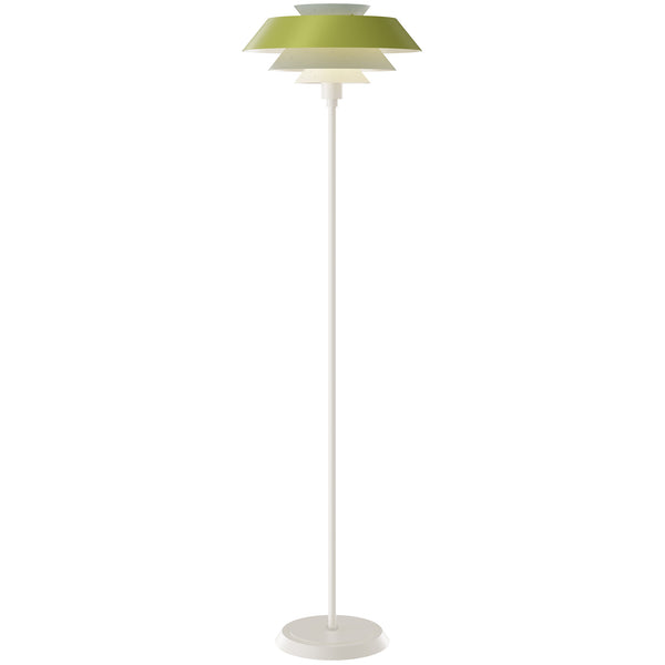 Saguaro Floor Lamp in Parrot Green & Celadon matte finish by Robert Abbey