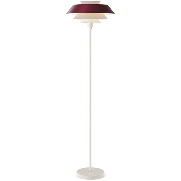 Saguaro Floor Lamp in Sugar Plum & Wood Rose matte finish by Robert Abbey