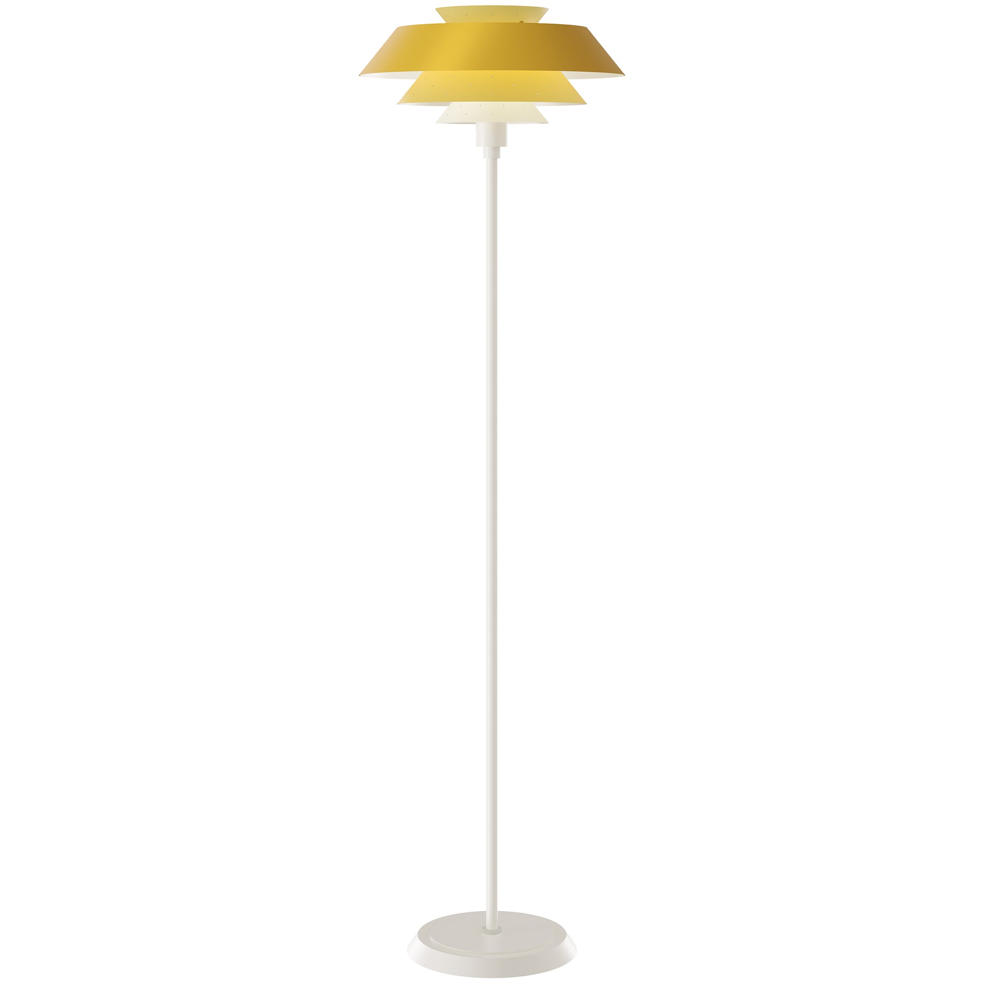 Saguaro Floor Lamp in Sunset & Butter matte finish by Robert Abbey