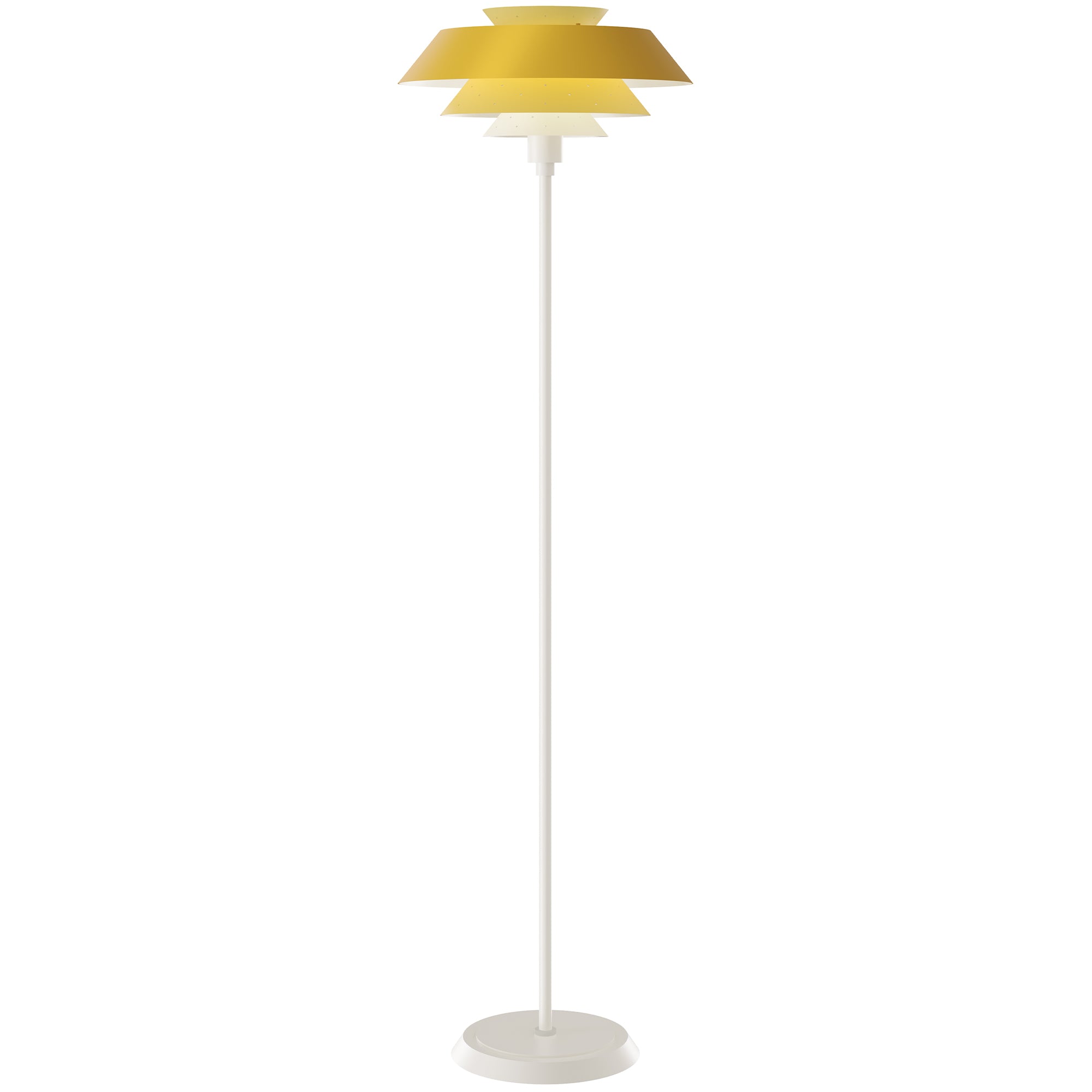 Saguaro Floor Lamp in Sunset & Butter matte finish by Robert Abbey