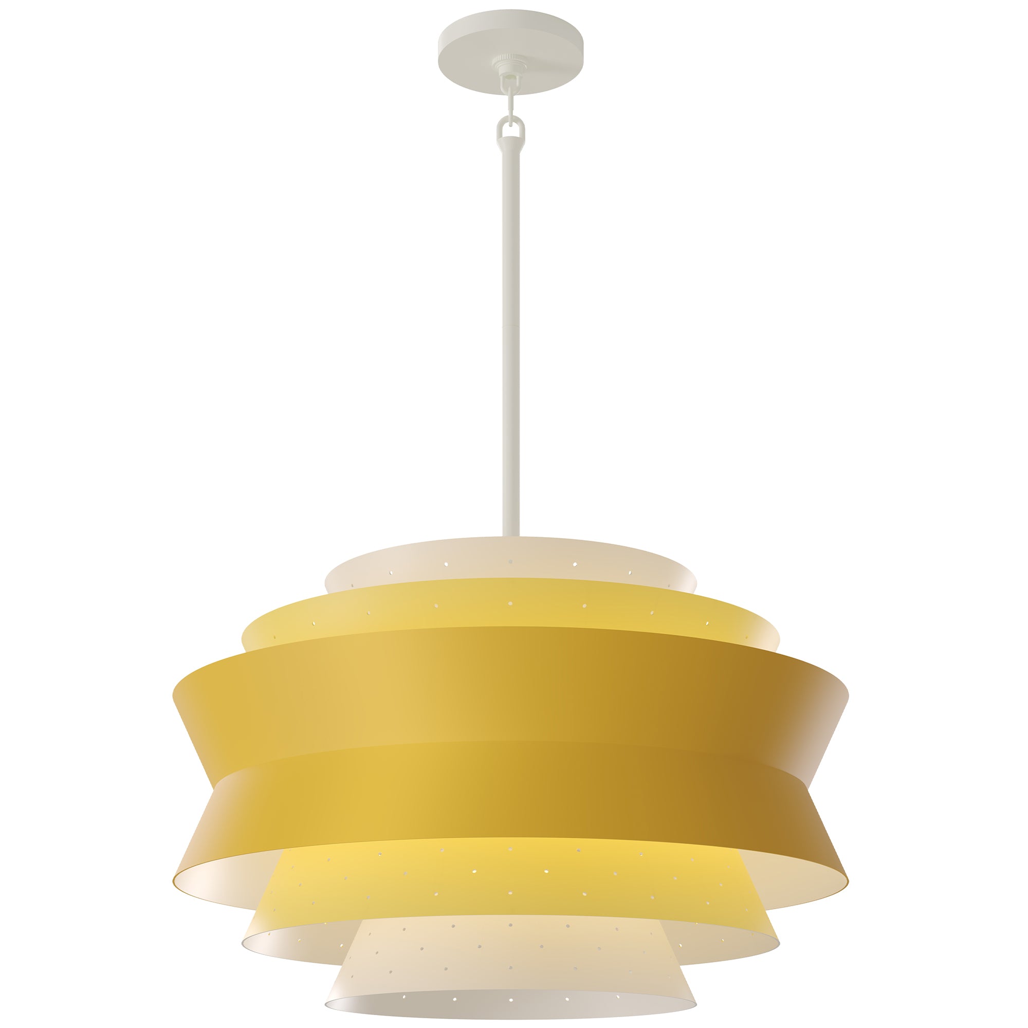 Saguaro Pendant in Sunset & Butter matte finish by Robert Abbey