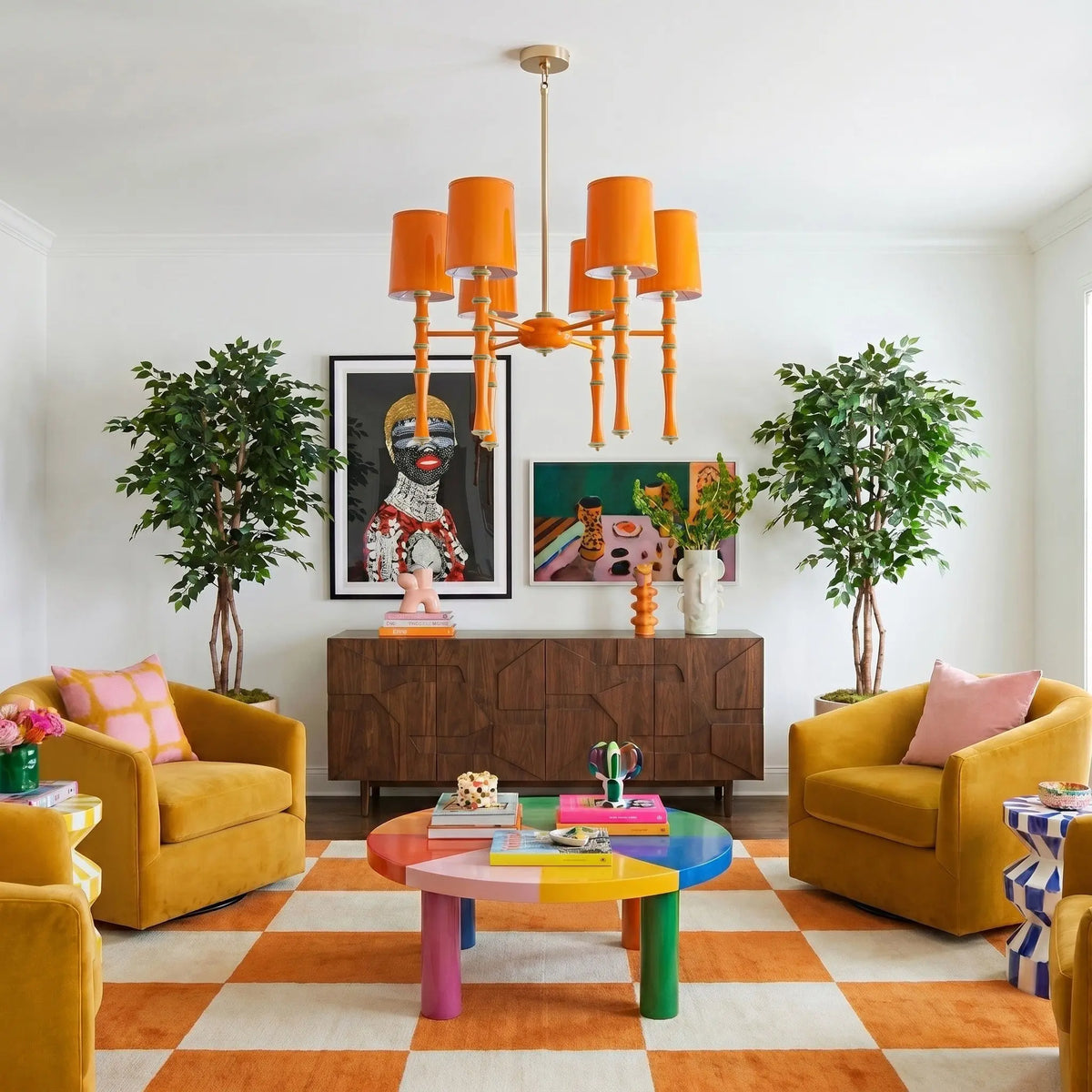 Kane 6-Light Chandelier robert-abbey-lighting Chandelier