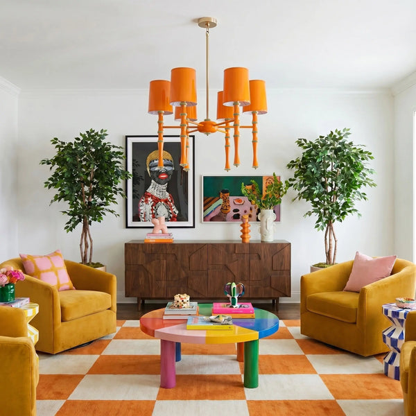 Kane 6-Light Chandelier robert-abbey-lighting Chandelier