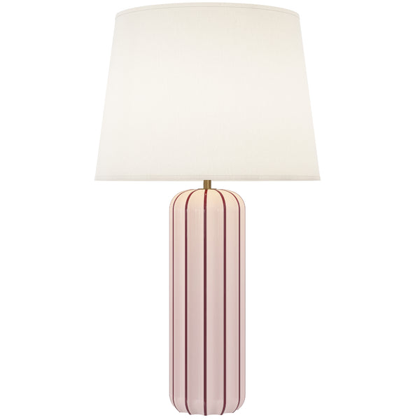 Victoria Striped Ceramic Table Lamp