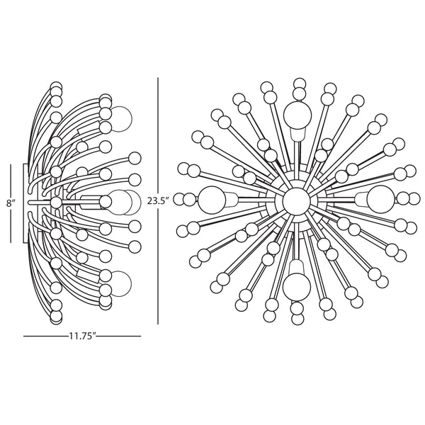 Anemone Flushmount
