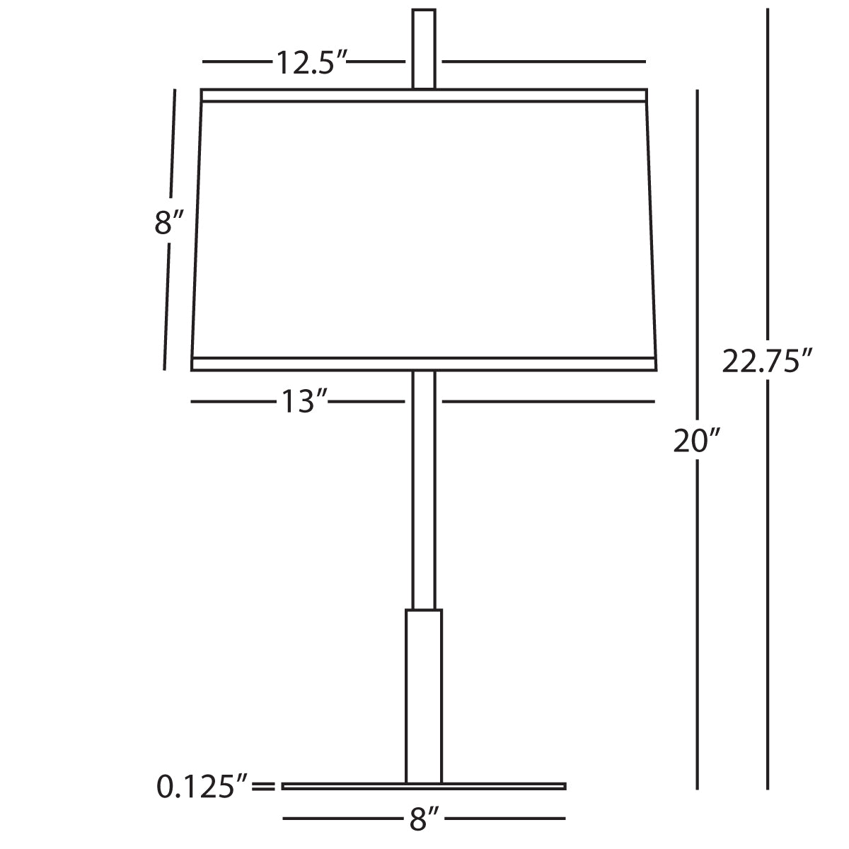 Product Dimension Image