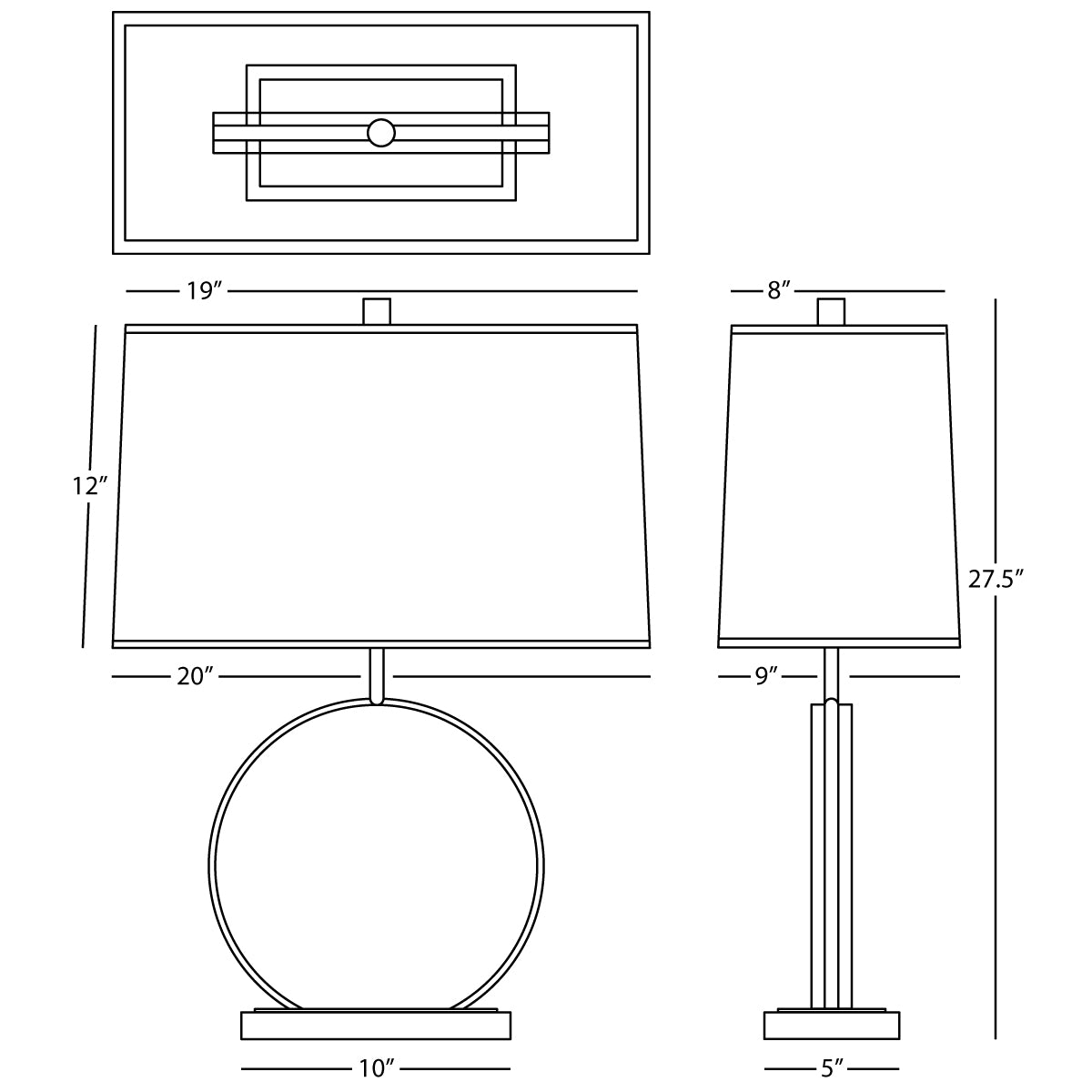 Product Dimension Image