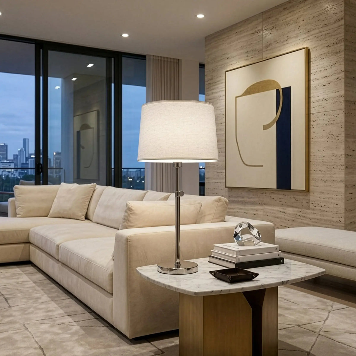 Koleman Adjustable Table Lamp robert-abbey-lighting Table Lamp
