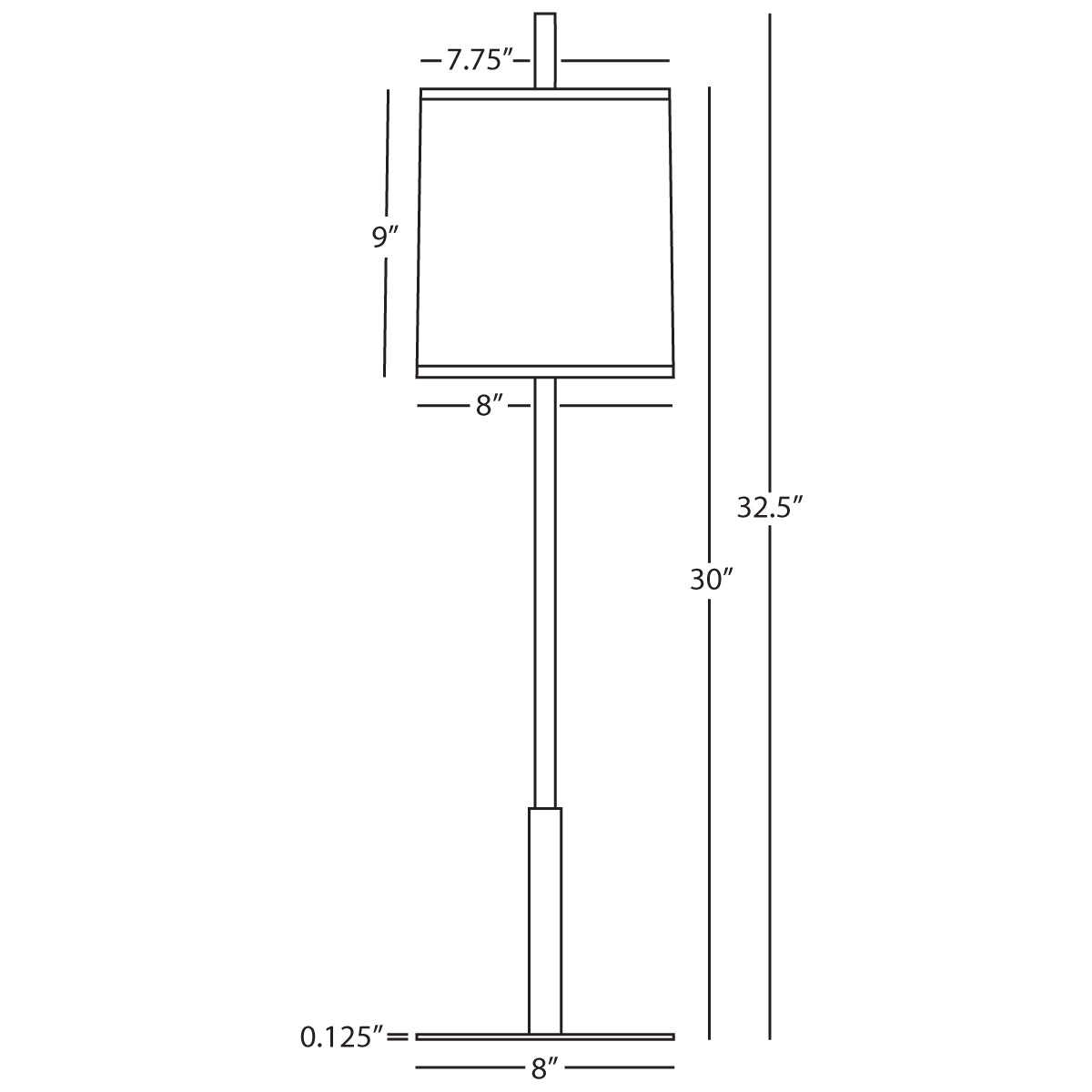 Product Dimension Image