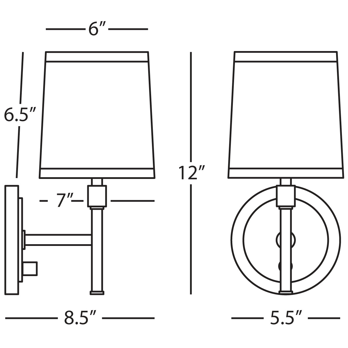 Product Dimension Image